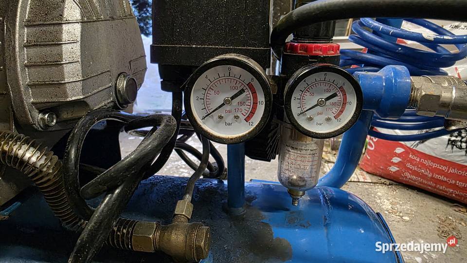 Kompresor olejowy sprężarka dwutłokowa Tagred V2 Łódź