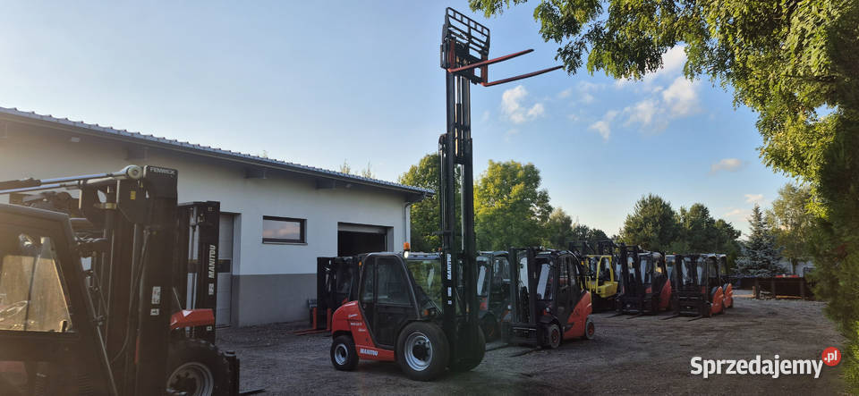 Terenowy Wózek Widłowy Manitou MSI25T 2015 diesel Małkinia Górna