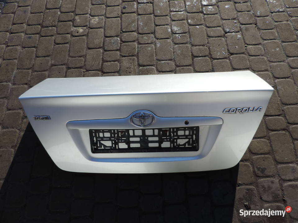 TOYOTA COROLLA E12 SEDAN KLAPA BAGAŻNIKA TYŁ Rok produkcji 2003 Nowy Sącz