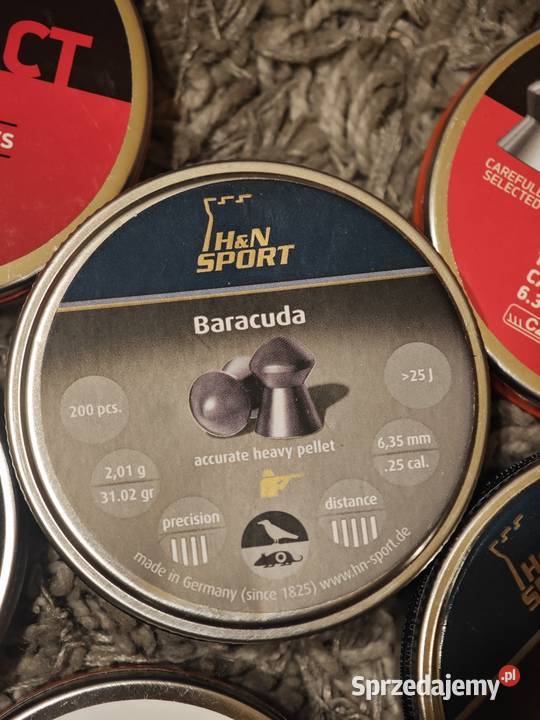 Śrut Exact Baracuda Predator 635 25 cal Sporty strzeleckie i myślistwo Busko-Zdrój sprzedam