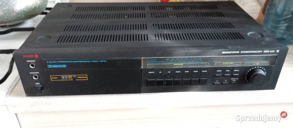 Magnetofon stereofoniczny szuflada MDS442 Unitra Białystok