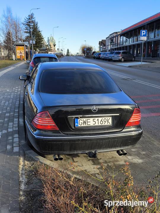 sprzedam mercedesa w220 sklasa Zarejestrowany w Polsce Klasa S sprzedam