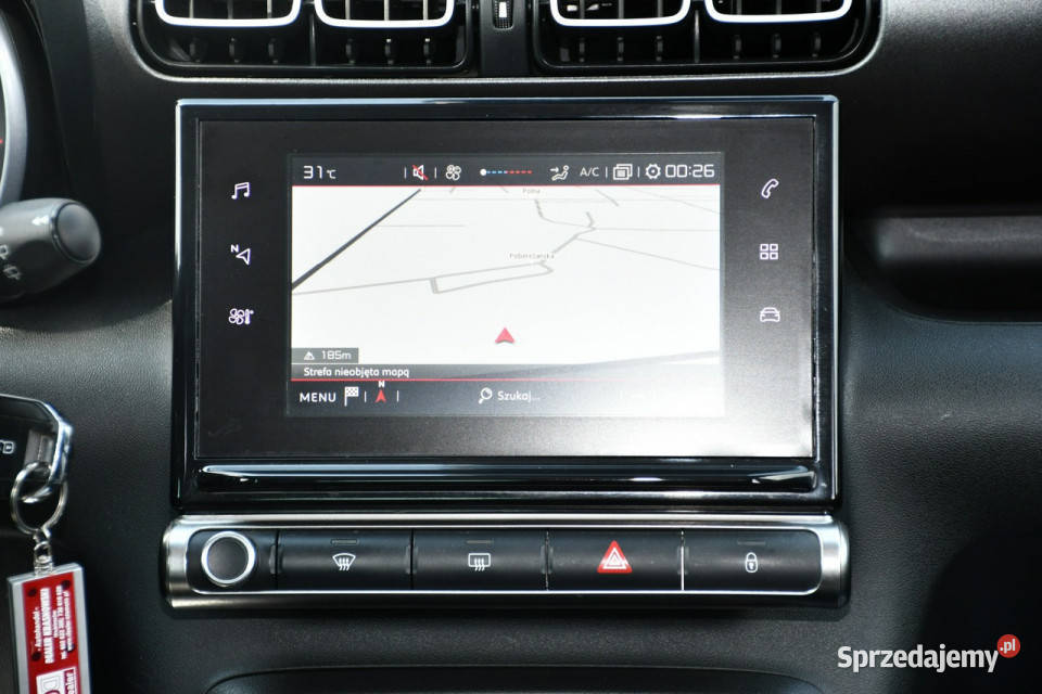 Citroen C3 Aircross 12 Pure Tech Serwis LED Navi przyciemniane szyby lubelskie Hrubieszów
