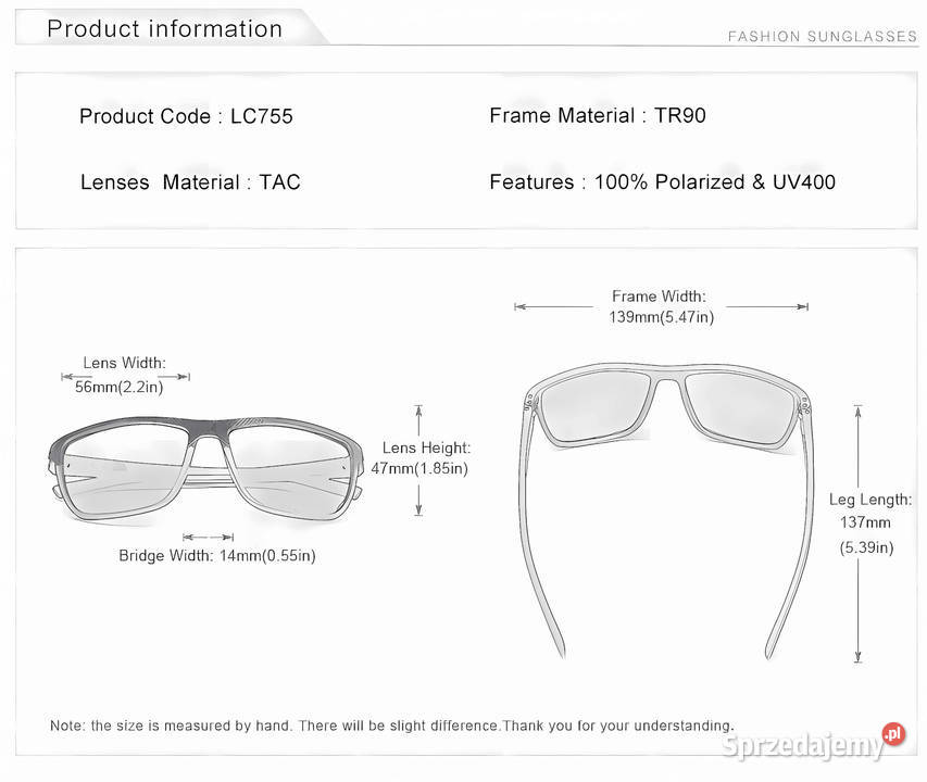 OKULARY PRZECIWSŁONECZNE Dark BlueBlack Mysłowice