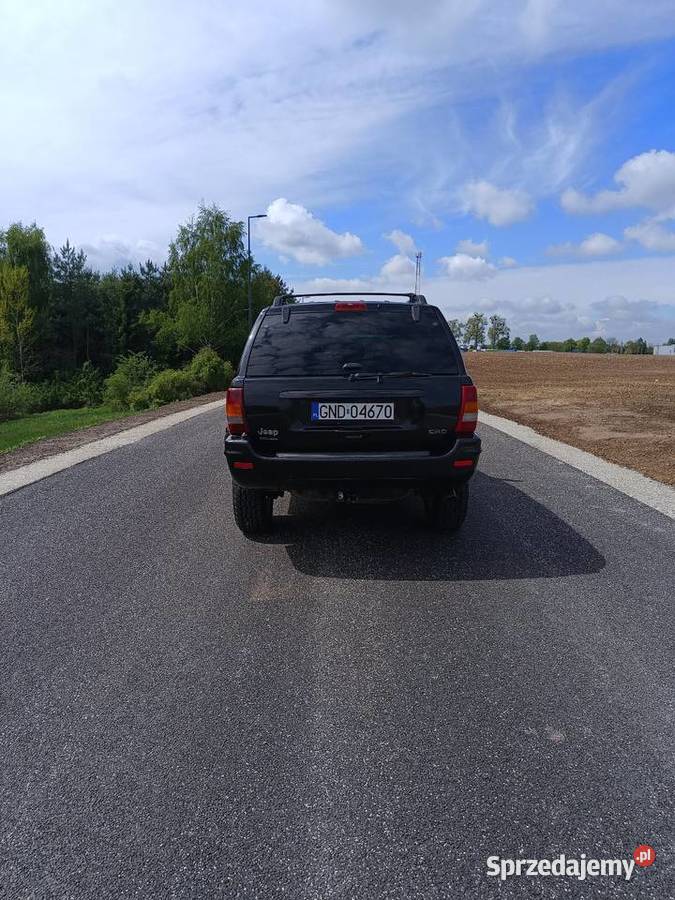 Jeep grand Cherokee wj 27 Rok produkcji 2003 Grand Cherokee Sztum