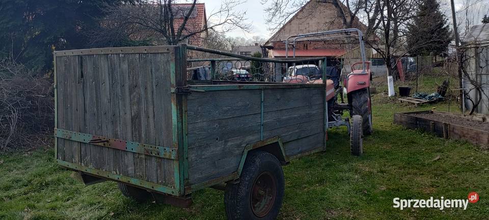 Przyczepa jednoosiowa dwukołówka dolnośląskie Dzierżoniów