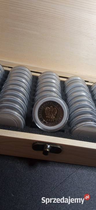 Etuii na monety kapsle skrzynka drewniana Poznań