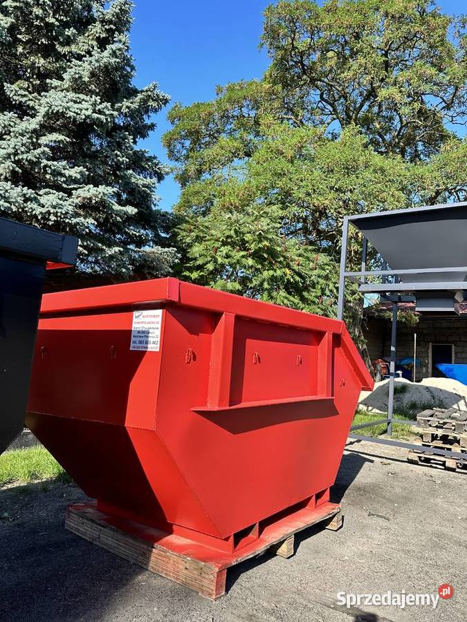 Kontener mulda 3 m3 pojemnik hakowiec z Niedrzew Pierwszy