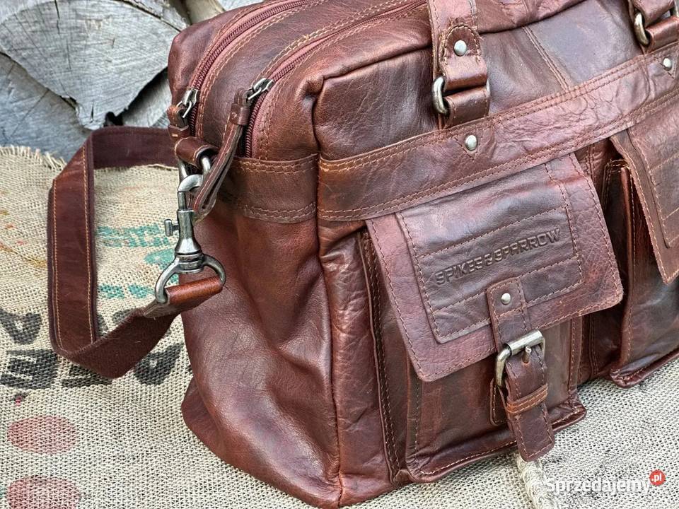 Torba Spike Sparrow stan idealny 100 skóra 40cm Warszawa