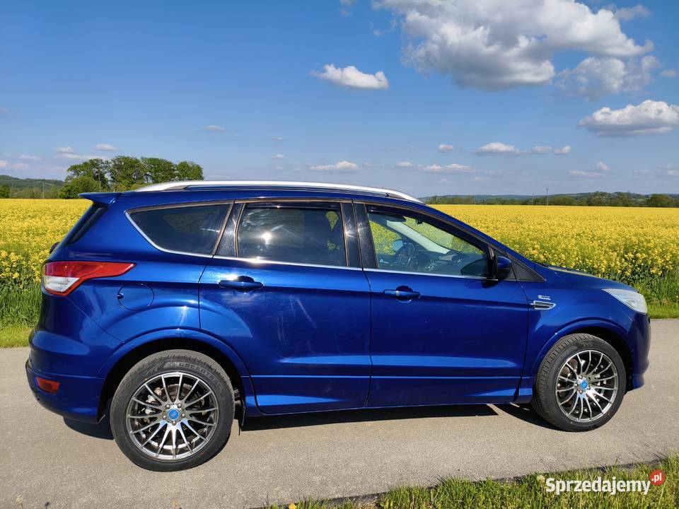 Ford Kuga 20 TDCI 163 automat 4x4 hak ksenon led Samochody osobowe Dynów sprzedam
