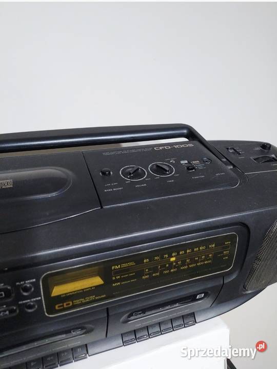 Sony CFD100S boombox radio magnetofon cd Kraków