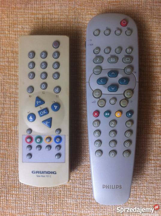 Piloty do telewizorów Philips Grundig Thomson sprzedam