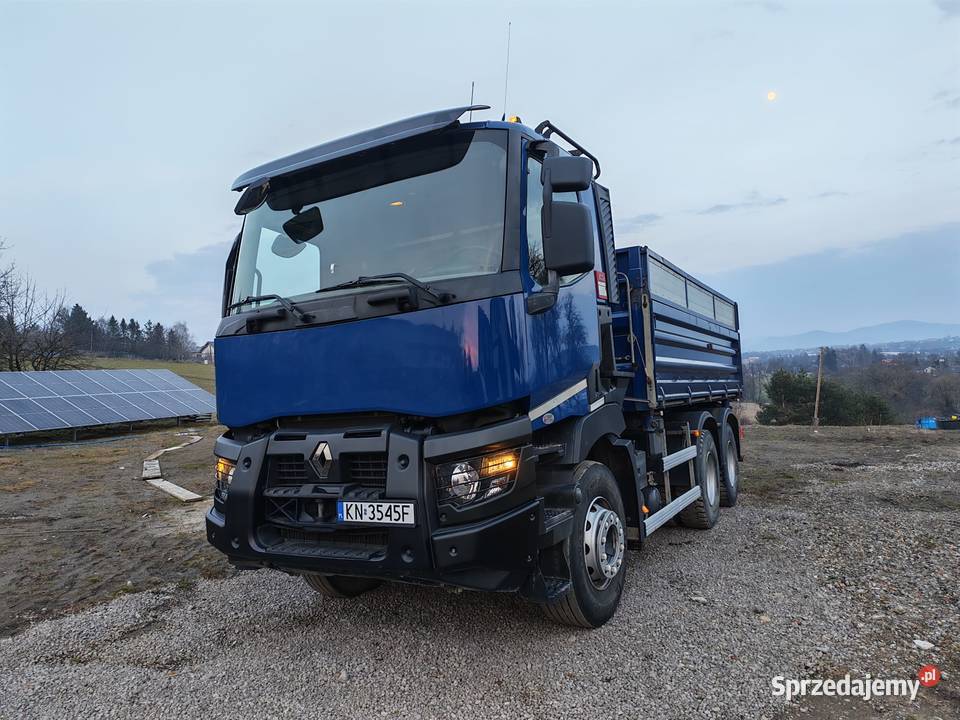 Wywrotka Renault K 380 6x4 Kipper Tipper Kipper 380KM śląskie Cieszyn