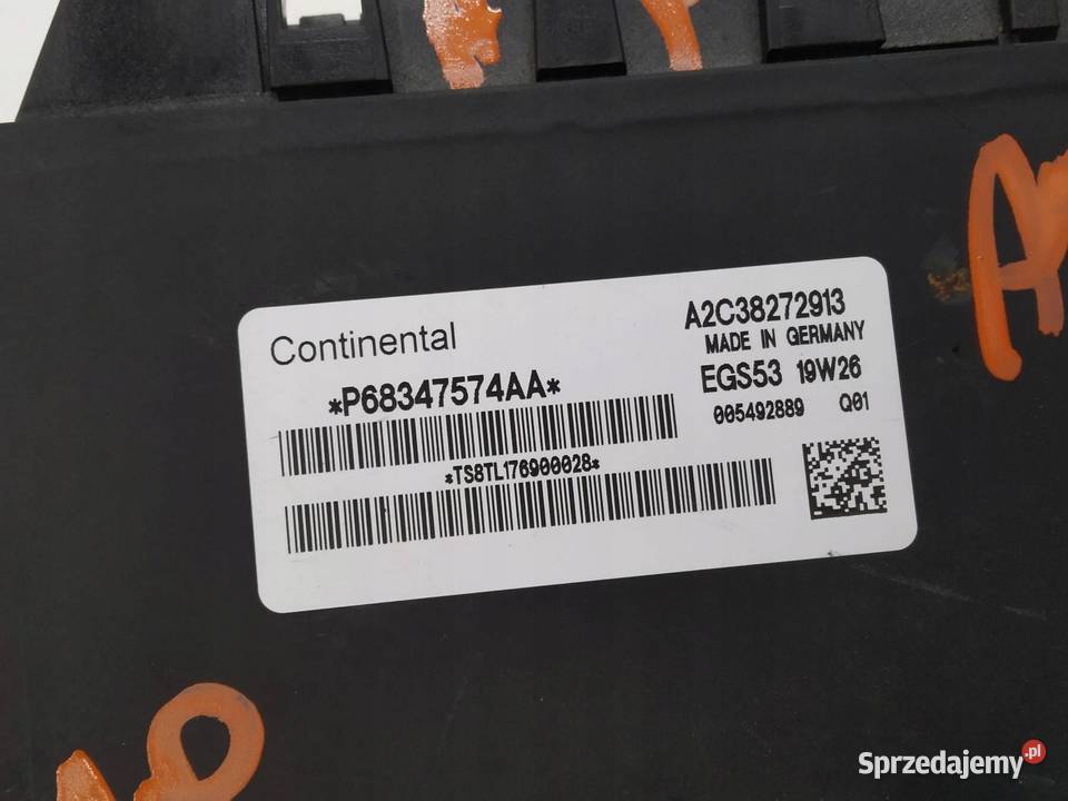 MODUŁ STEROWNIK SKRZYNI 68347574AA Dodge Charger sprzedam