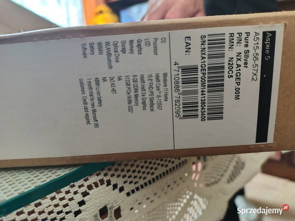 Laptop lubelskie Rejowiec Fabryczny sprzedam