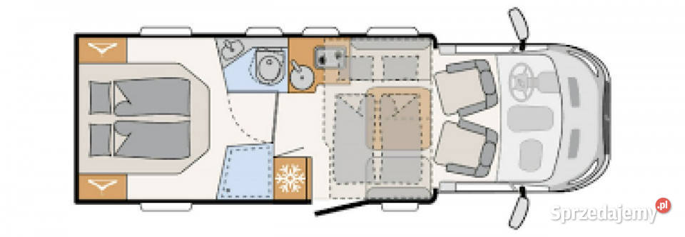 samochody kempingowe Dethleffs Just Go T7055 DBL Janki