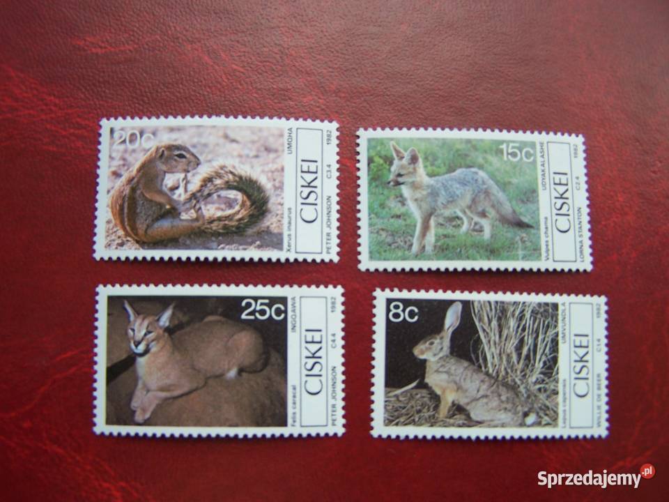 Ciskei 1982 MNH Mi 3033 Fauna Zwierzęta śląskie Tychy