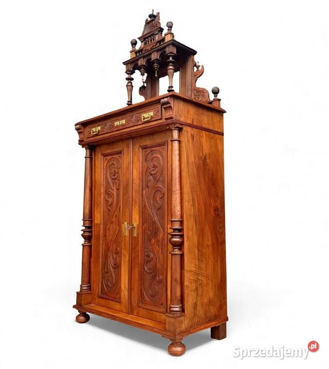 Eklektyczna Bieliźniarka Szafonierka z nadstawką wielkopolskie