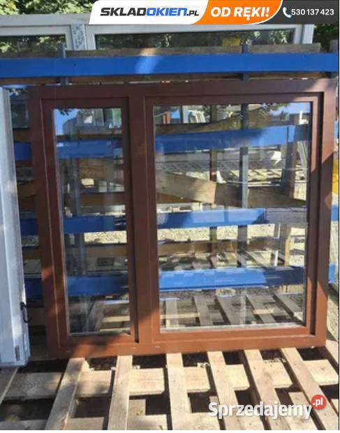 OknoPCV 173x163 antracyt brąz ręki Opole sprzedam