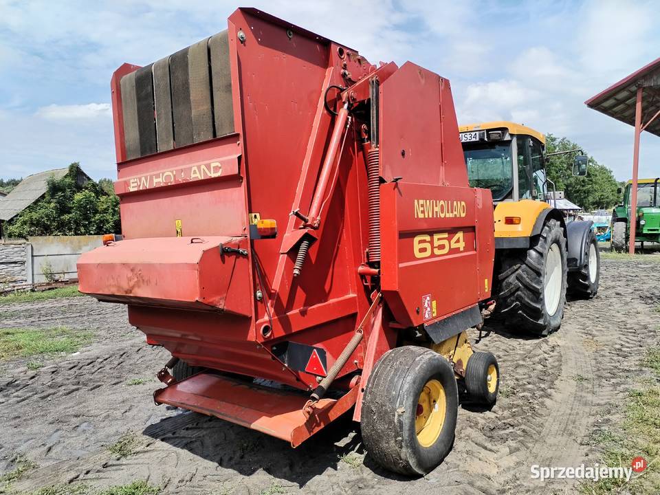 Prasa rolujaca holland 654 Cropcutter New Holland Przyłęk