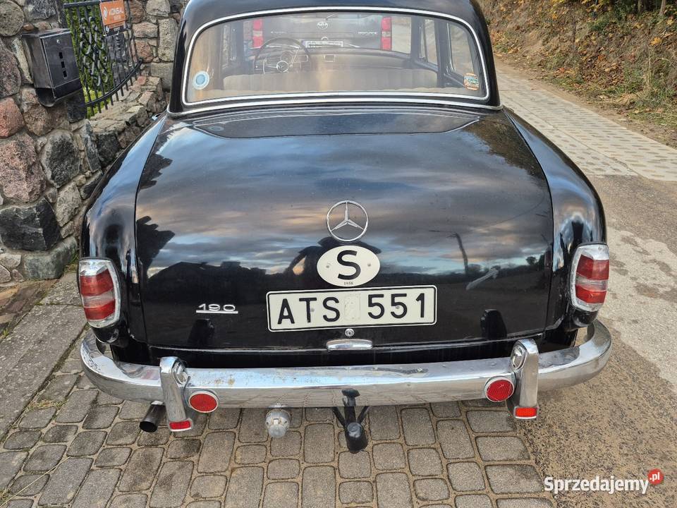 Mercedes 190 W120 ponton Kartuzy