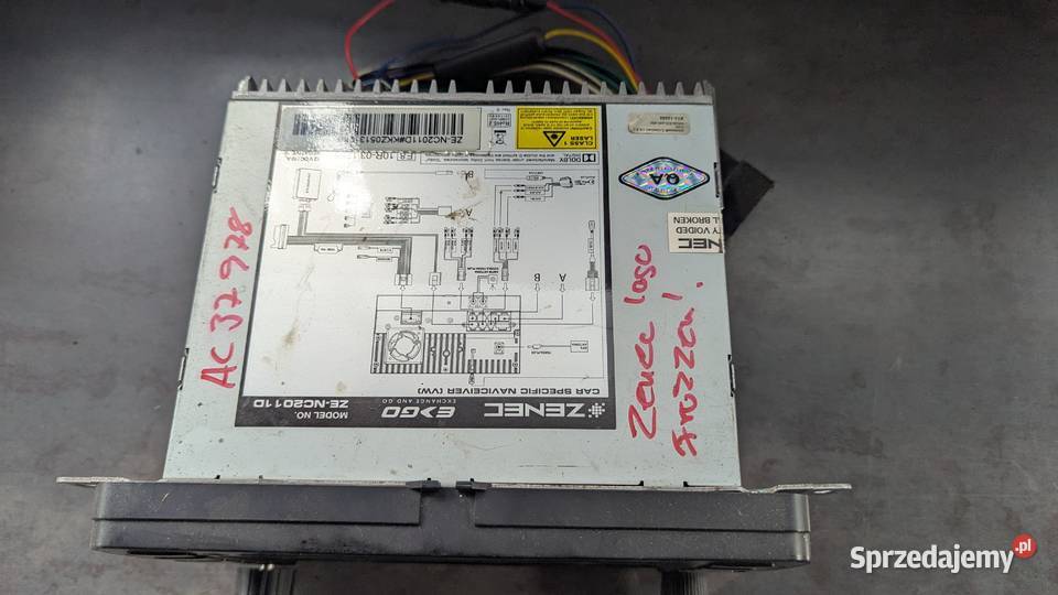 radio samochodowe ZENEC ZENC2011D łódzkie Łódź