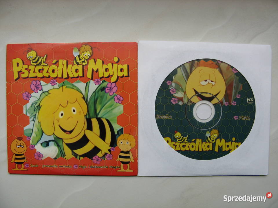 Pszczółka Maja 10 płyt 20 odcinków polski DVD Poznań
