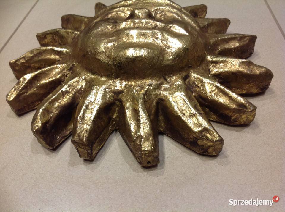 Dekoracja Ścienna Złote Słońce Nowa Sól sprzedam