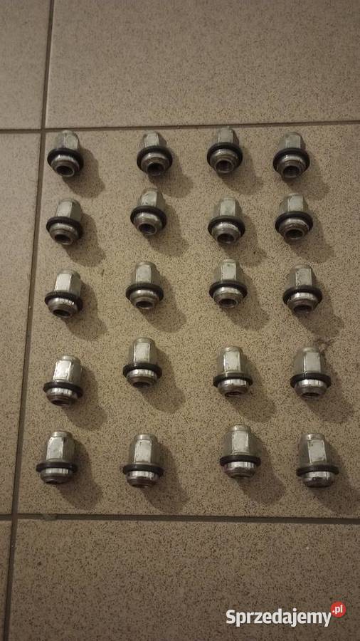 Nakrętki sferyczne do felg z kołpakami M12x15