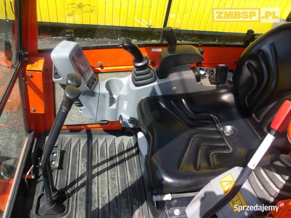 Minikoparka gąsienicowa Kubota KX0164 2 łyżki wielkopolskie Pleszew