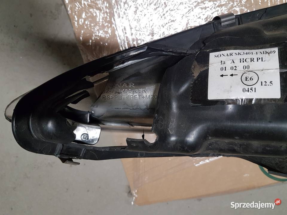 FORD FIESTA MK7 REFLEKTOR PRAWY LAMPA LED Turek