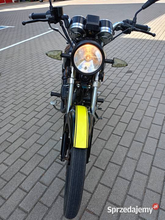 Motocykl 125 na katB nieuszkodzony Bartniczka