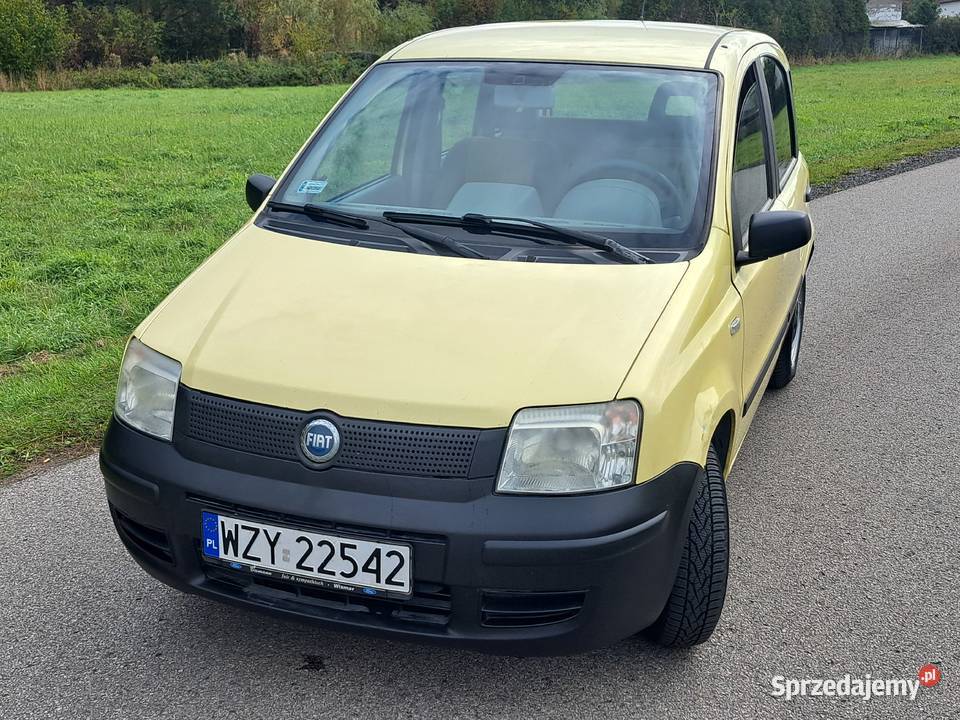 Sprzedam ładnego Fiata Panda 11 benzyna 2005r mazowieckie Żyrardów