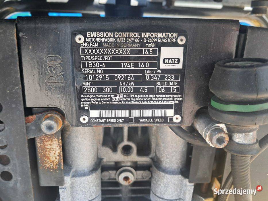 Zagęszczarka WACKER NEUSON DPU 3060 15r BPU 3750 dolnośląskie Sułów sprzedam