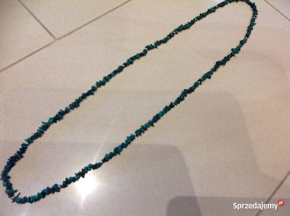 Malachit Naszyjnik Damski Vintage lubuskie Nowa Sól