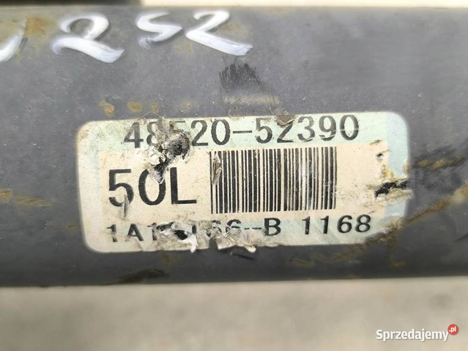 AMORTYZATOR PRZÓD TOYOTA RACTIS 4852052390 Amortyzatory wielkopolskie