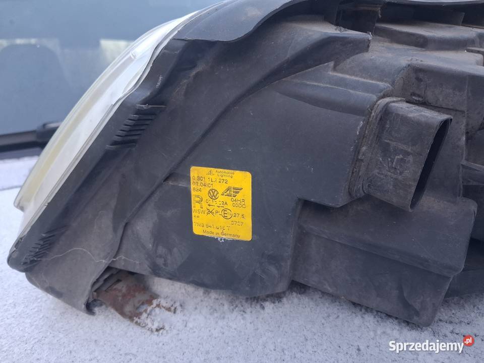 Lampy LewaPrawa Przednia Vw Sharan I Lift Xenon Starachowice