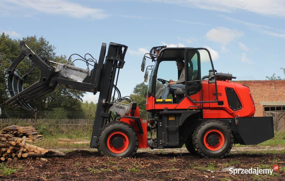 Terenowy wózek widłowy VTF 3500A udźwig 35T nowy Sielec