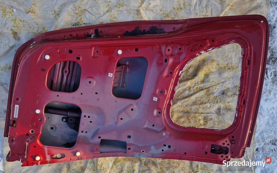 MAZDA RX8 RX8 2008 DRZWI LEWE TYŁ TYLNE CZERWONE Bydgoszcz