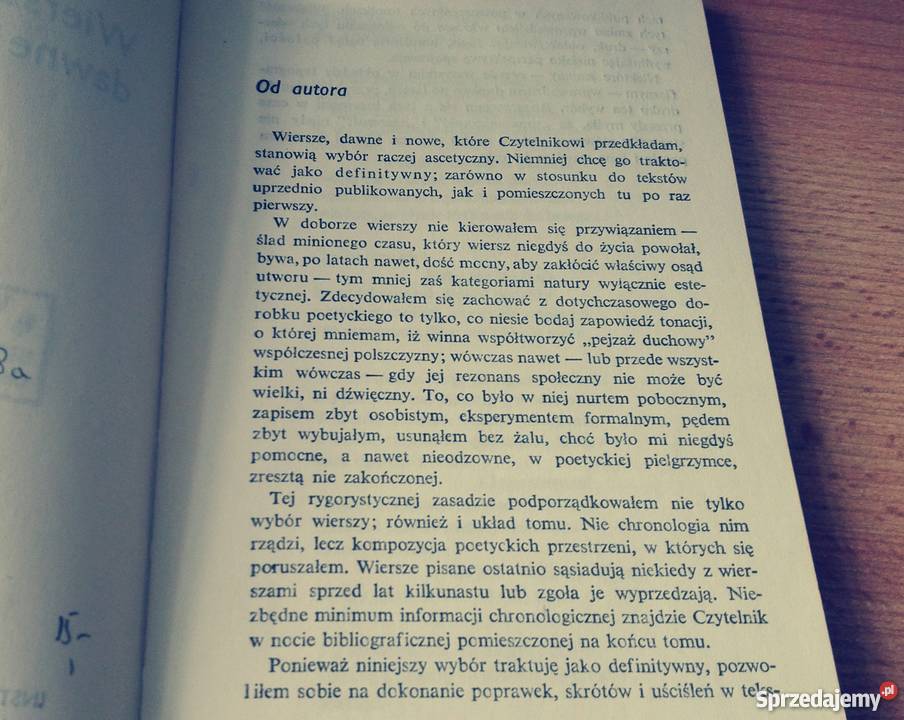 Wiersze dawne i nowe Jerzy S Sito Gdańsk