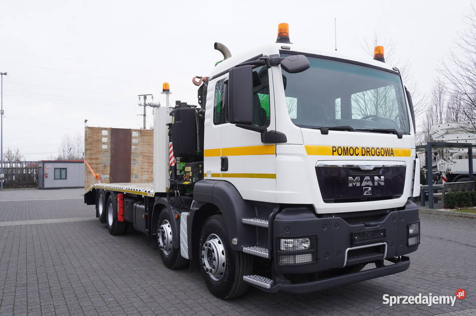 Man TGS 35360 E5 8x2 HDS HIAB XS 166 HIDUO 62 t pierwszy właściciel Kraków