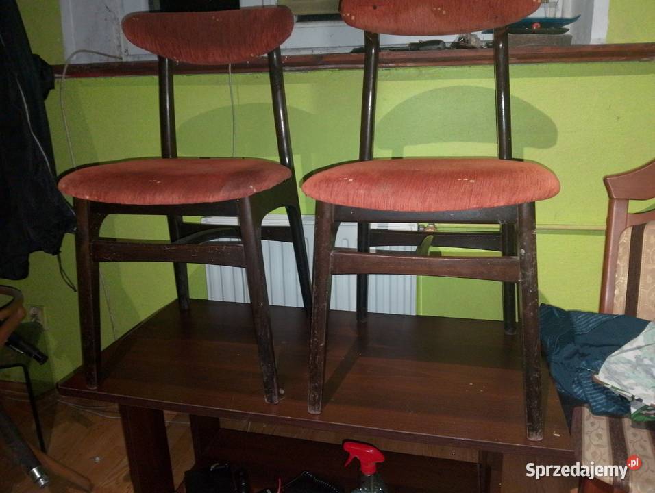 Krzesła PRL Halas Długołęka