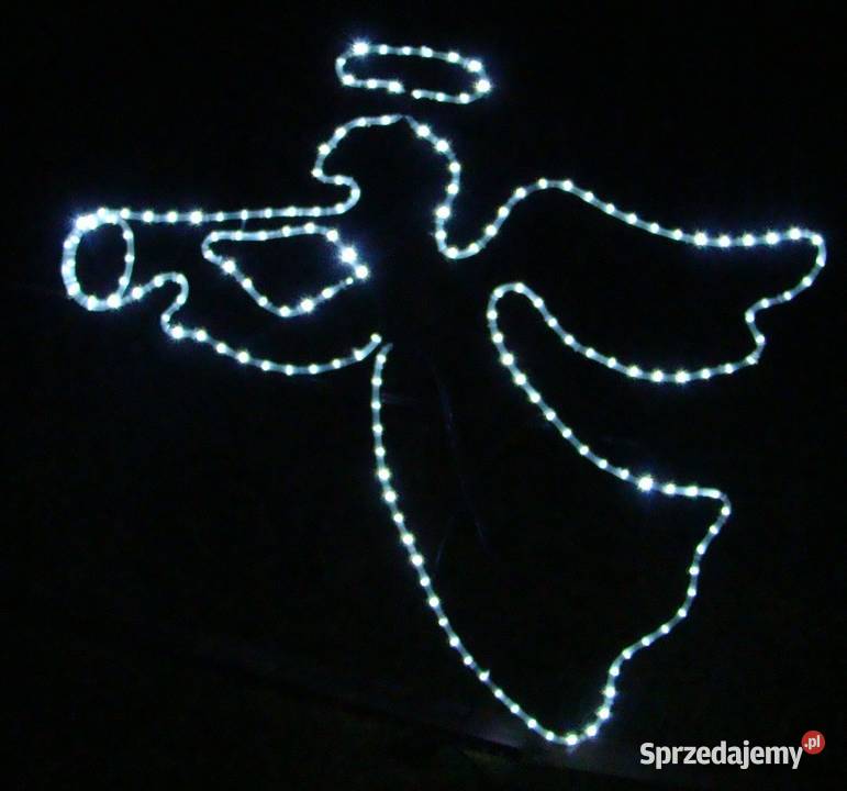 Anioł Świąteczny LED 2D Ozdoby Świąteczne Gdów sprzedam