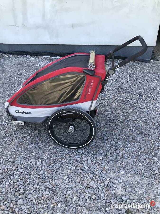 Przyczepka rowerowa Qerido sportrex1 Kranów sprzedam