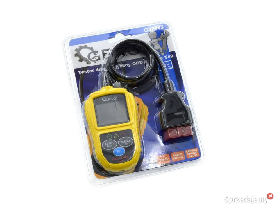 Tester diagnostyczny OBD IIEOBD T49 podlaskie Białystok