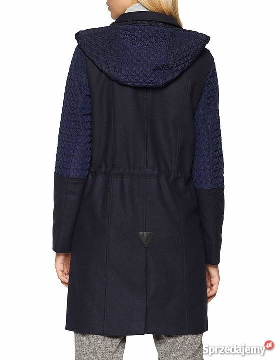 DANIEL HECHTER parka płaszcz wełniany 34 XS Bez wzoru Warszawa