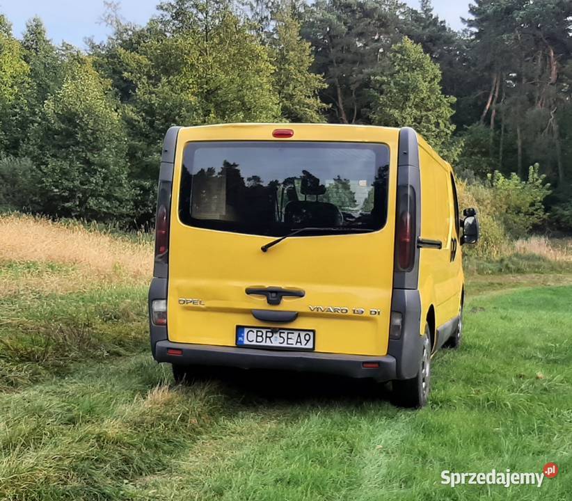 Kamper opel vivaro renault trafic kujawsko-pomorskie Włocławek