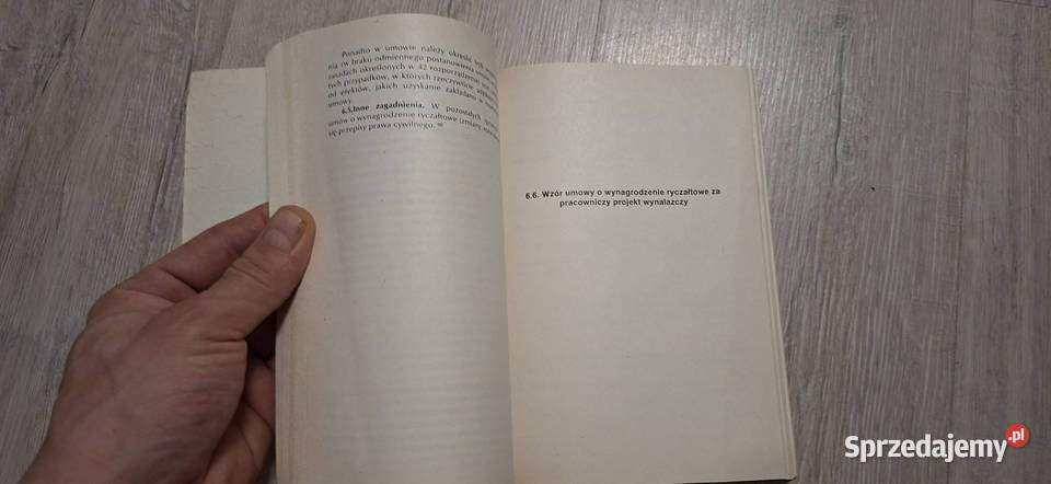 Umowy w zakresie wynalazczości III wydanie 1986