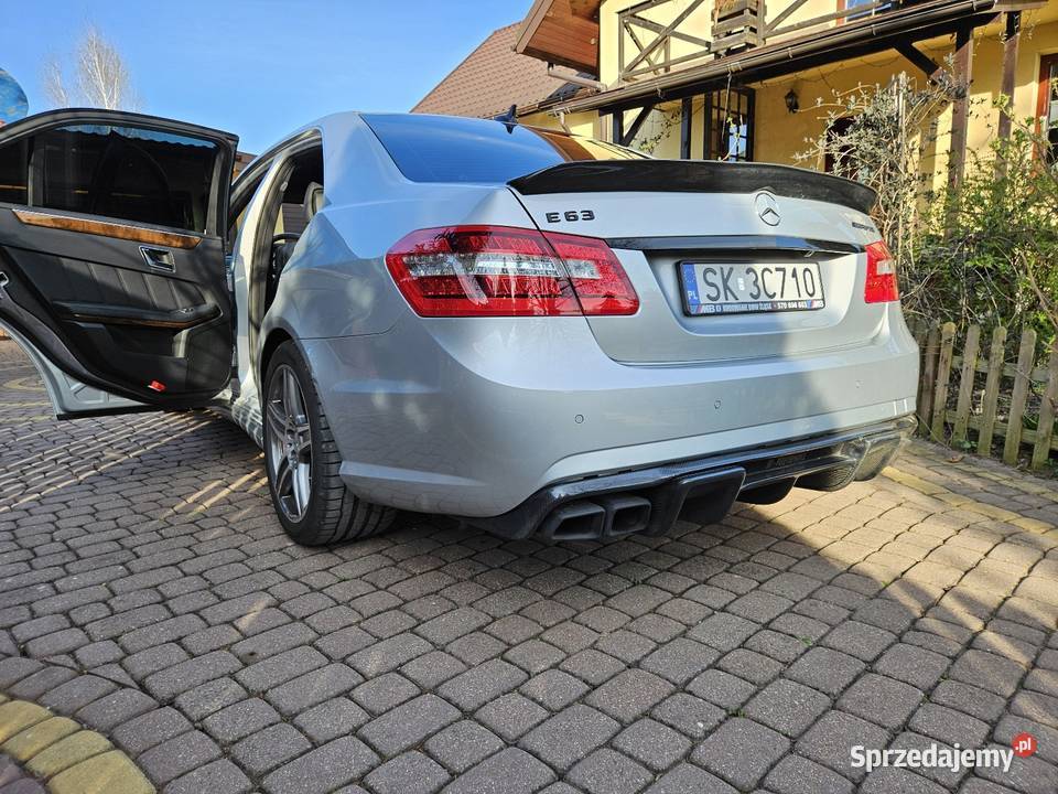 Mercedes e63 amg W212 Zgorzała