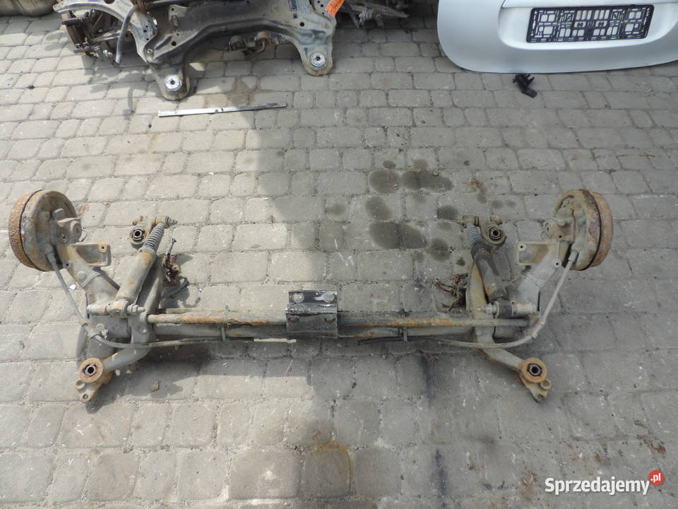 PEUGEOT 206 HB BELKA OŚ ZAWIESZENIA TYŁ BĘBNY Nowy Sącz
